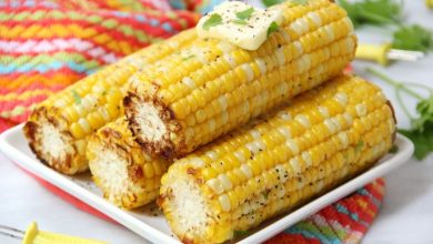 طرز تهیه بلال پنیری با هواپز (ایرفرایر)؛ میان وعده رژیمی