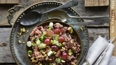 طرز تهیه انگور پلو؛ ترکیبی دلنشین از برنج و انگور