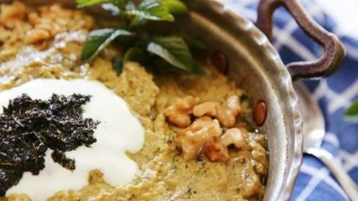 کشک بادمجان سبک و خوشمزه: با این روش بخارپز، از طعم آن لذت ببرید