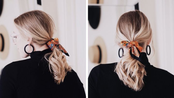 با مینی اسکارف، موهایتان را به یک اثر هنری تبدیل کنید با مینی اسکارف، موهایتان را به یک اثر هنری تبدیل کنید