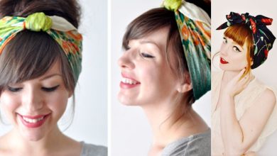 ایدههای بستن مو با مینی اسکارف؛ بهترین دوست موهای کوتاه و بلند