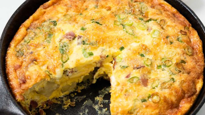 رسپی یک غذای خوشمزه با سیب زمینی و تخم مرغ