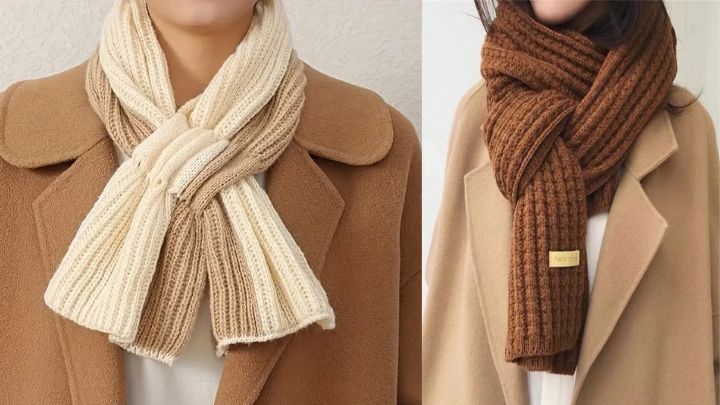 گره‌های شیک برای شال گردن شما