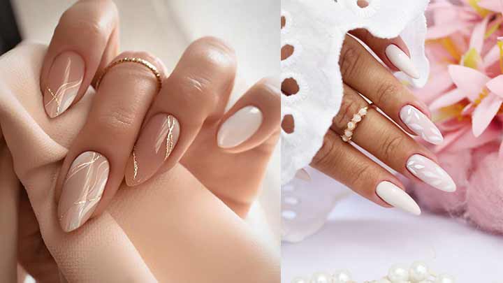 ظرافت در نوک انگشتان: طرح‌های ناخن مینیمال برای عروس خانم‌ها