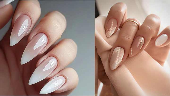 سادگی و زیبایی در کنار هم: طرح‌های ناخن مینیمال عروس