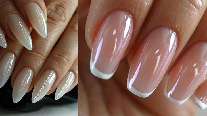 ناخن‌هایی به زیبایی رویا: طرح‌های مینیمال برای عروس خانم‌ها