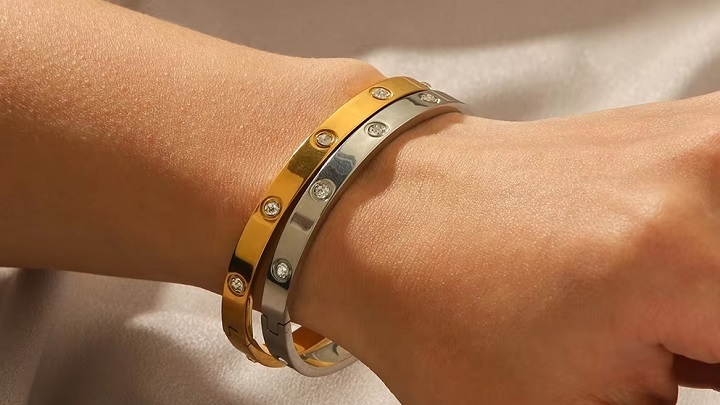 انواع مدل بنگل طلای مینیمال