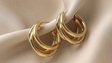 گوشوارههای رینگی طلا مدرن؛ اکسسوریای که هرگز از مد نمیافتد