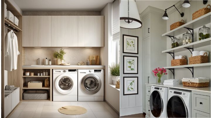 لاندری روم‌های کوچک و جمع‌وجور