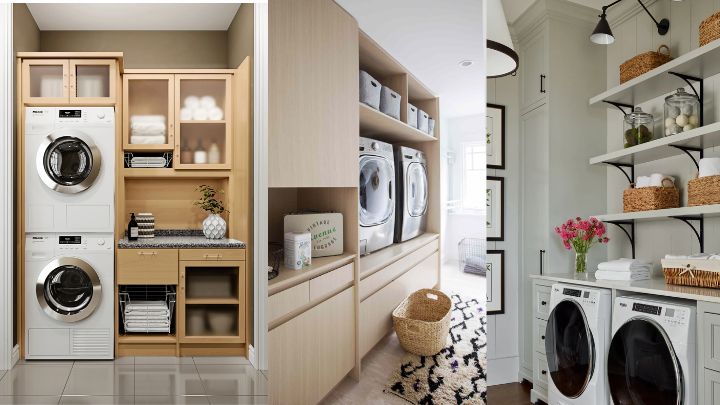 تبدیل رخت‌شویی به یک لذت با لاندری روم مدرن