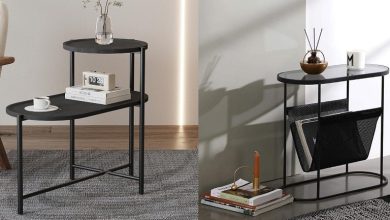 میز بغل مبلی مدرن؛ بوم‌های کوچک برای نمایش خلاقیت