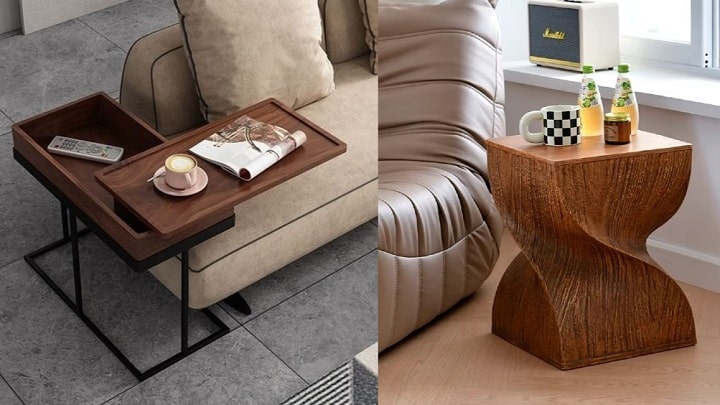 میز بغل مبلی، مکانی برای نمایش وسایل دکوری میز بغل مبلی، مکانی برای نمایش وسایل دکوری