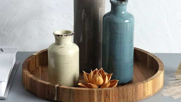 با این ست گلدان و سینی رومیزی، خانهتان را به یک گالری هنری تبدیل کنید با این ست گلدان و سینی رومیزی، خانهتان را به یک گالری هنری تبدیل کنید