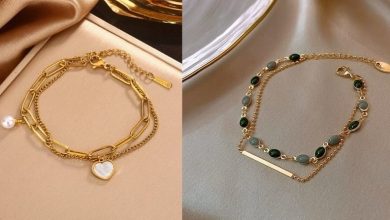 دستبندهای زنجیری طرحدار طلا؛ جدید و ترند