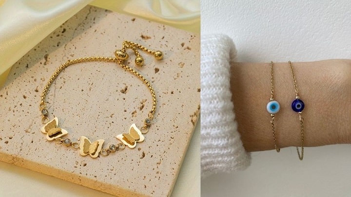 جواهراتی که با شما حرف می‌زنند: دستبندهای زنجیری طلا با طرح‌های شخصی‌سازی شده