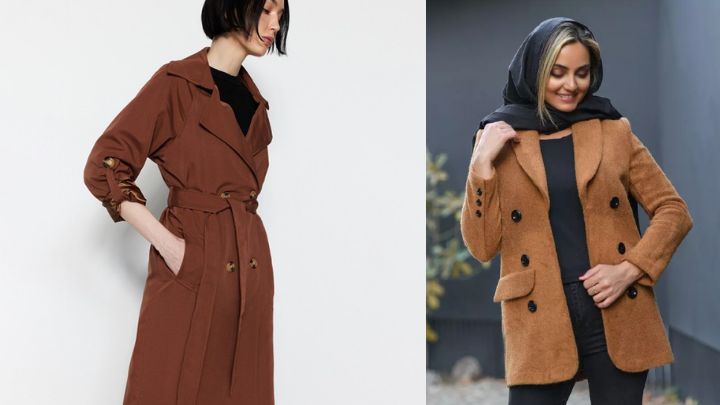 مانتوهای پاییزی 1403: رنگ‌های گرم و طرح‌های دلنشین