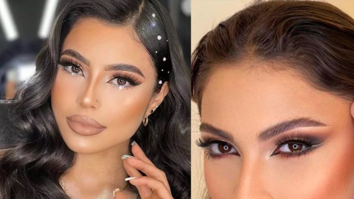 میکاپ طبیعی با سایههای نود مات میکاپ طبیعی با سایههای نود مات