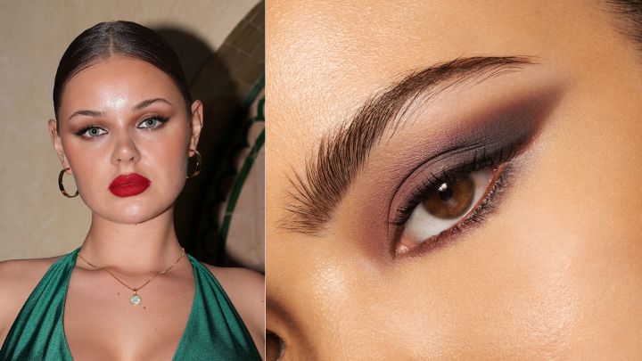 جذابترین مدلهای میکاپ چشم با رنگ نود جذابترین مدلهای میکاپ چشم با رنگ نود