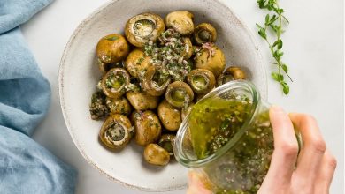 طرز تهیه ترشی قارچ با روغن زیتون؛ با طعمی متفاوت و خاص