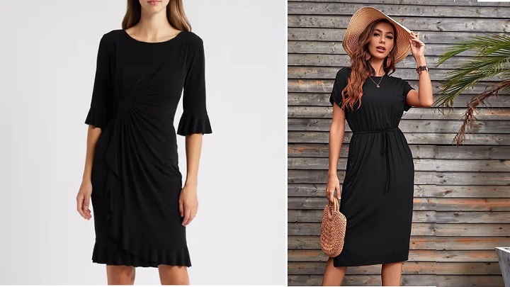 لباس مشکی مجلسی: ساده اما خاص