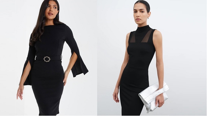 سادگی در نهایت زیبایی: لباس‌های مشکی مجلسی ساده و شیک