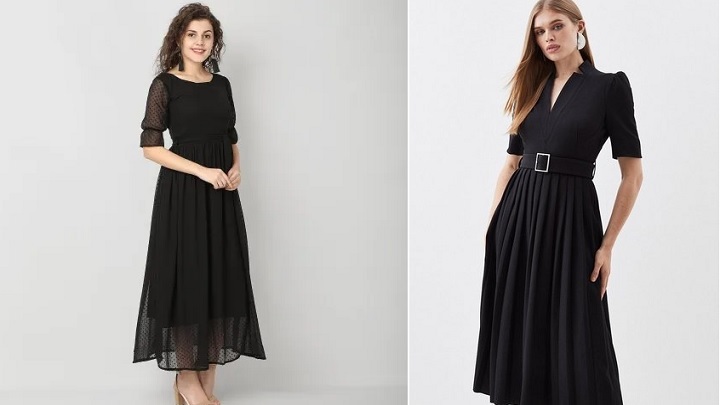 با یک لباس مشکی مجلسی ساده، همیشه بدرخشید