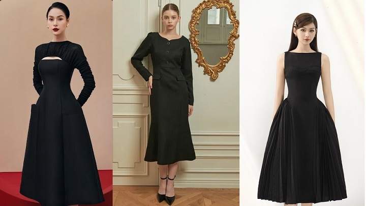 بهترین برندهای لباس مشکی مجلسی زنانه