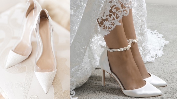 راحتی و زیبایی در یک کفش: پاشنه بلند عروس ساده