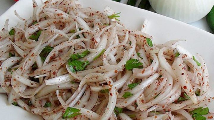 رسپی ترشی پیاز جعفری