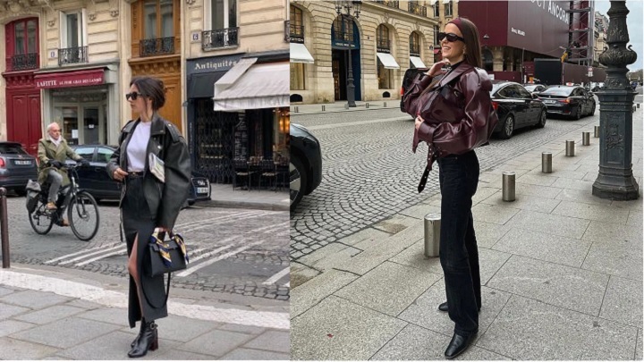 با کت چرم بدرخشید با کت چرم بدرخشید