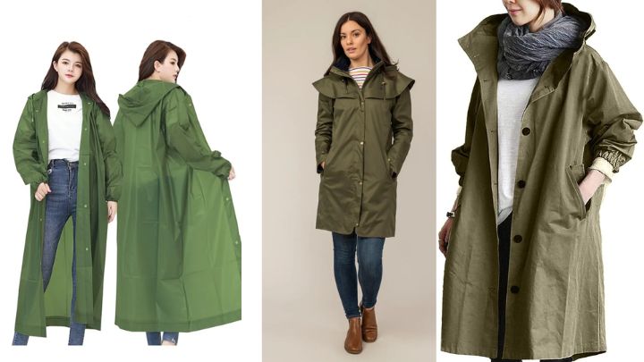 استایل کردن با مانتو بارانی بلند استایل کردن با مانتو بارانی بلند