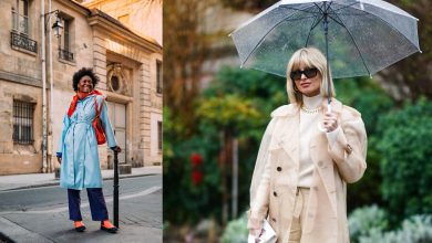 انواع مانتو بارانی و نحوه ست کردن آن‌ها؛ در دل پاییز بدرخشید