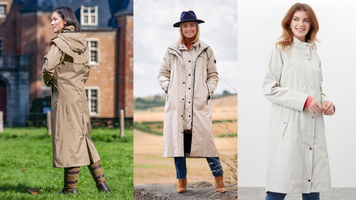 استایل کردن با مانتو بارانی کوتاه استایل کردن با مانتو بارانی کوتاه