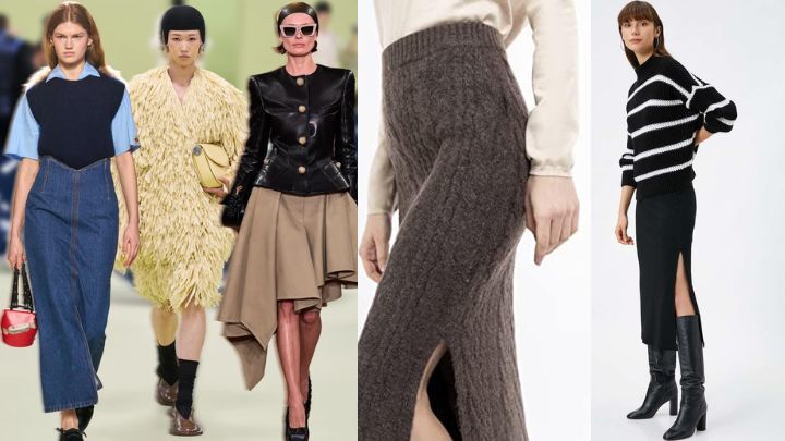 دامنهای پاییزی؛ ترکیبی از راحتی و زیبایی دامنهای پاییزی؛ ترکیبی از راحتی و زیبایی