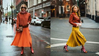 دامن‌های پاییزی شیک و ترند؛ استایلی جذاب و لاکچری بسازید