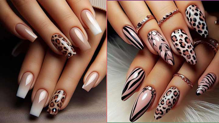 35 طرح ناخن پلنگی ترند پاییز 35 طرح ناخن پلنگی ترند پاییز