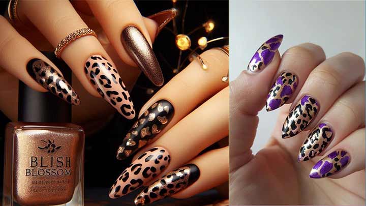 طرح پلنگی؛ ترند داغ ناخنهای پاییزی طرح پلنگی؛ ترند داغ ناخنهای پاییزی