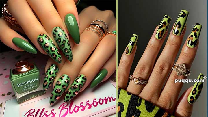 ناخنهای پلنگی؛ حرف اول را در دنیای مد میزند ناخنهای پلنگی؛ حرف اول را در دنیای مد میزند