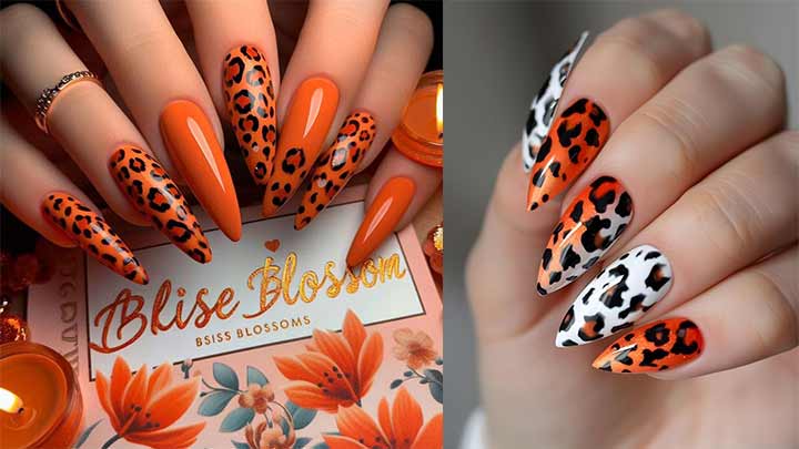 با ناخنهای پلنگی، نگاهها را به سمت خودت جلب کن با ناخنهای پلنگی، نگاهها را به سمت خودت جلب کن