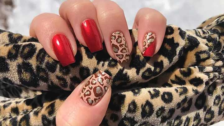 ناخنهای پلنگی؛ یک دنیای بینهایت از طرحها ناخنهای پلنگی؛ یک دنیای بینهایت از طرحها