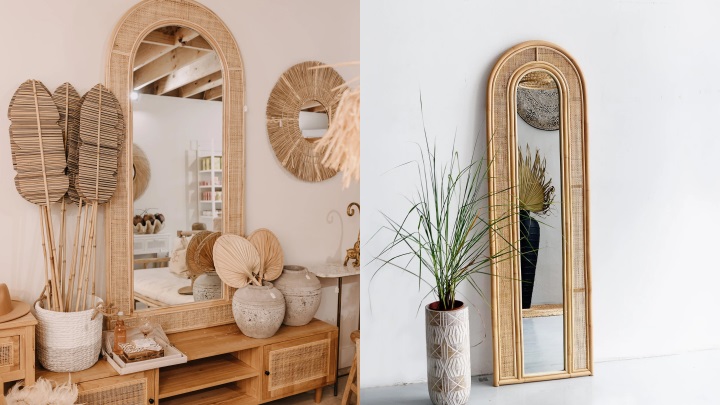 آینه قدی حصیری: یک سرمایهگذاری ماندگار برای دکوراسیون شما آینه قدی حصیری: یک سرمایهگذاری ماندگار برای دکوراسیون شما