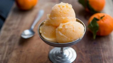 طرز تهیه بستنی نارنگی؛ خوشمزه با کالری پایین