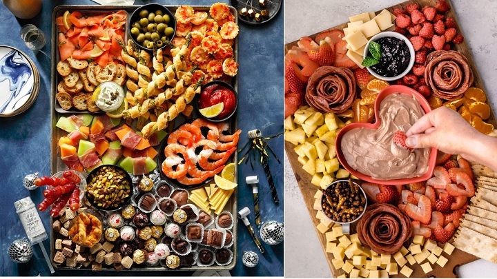 ایده‌های تزیین سینی مزه برای مهمانی