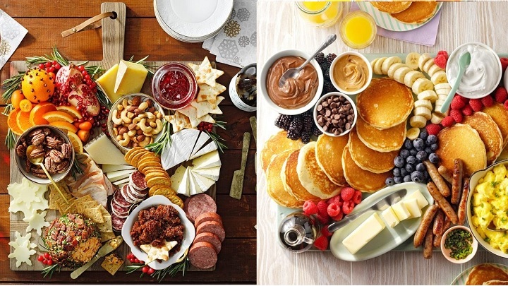 ایده‌هایی برای سینی مزه‌های آخر هفته