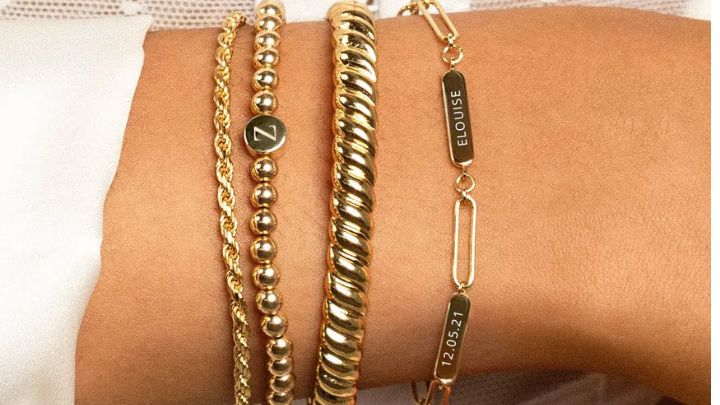 جدیدترین مدل‌های دستبندهای زنجیری طلا