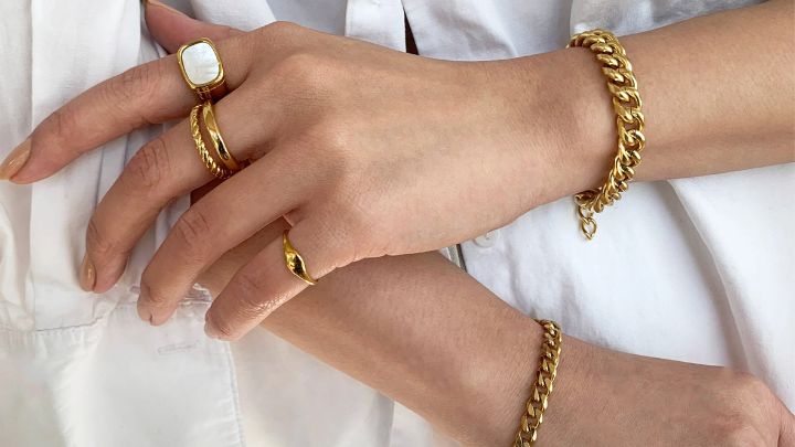 جدیدترین مدل‌های دستبندهای زنجیری طلا