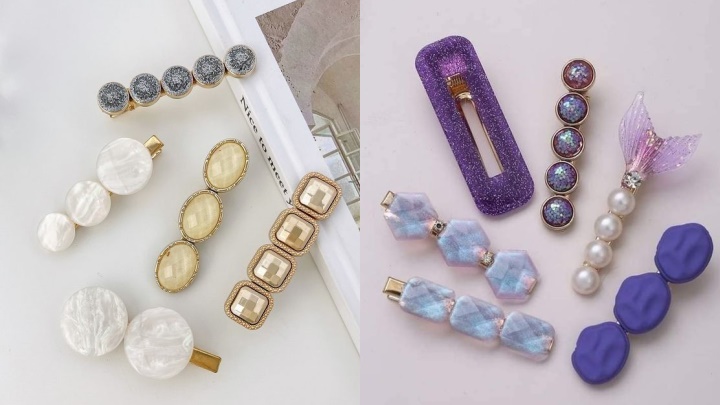 انواع گیره‌ موهای فانتزی و کاربردی