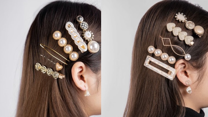 انواع گیره‌ موهای فانتزی و کاربردی برای هر استایل