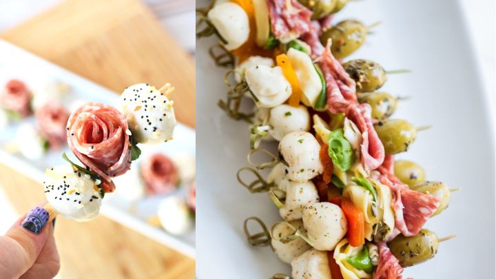 چیدمان فینگر فود به شکل‌های خلاقانه