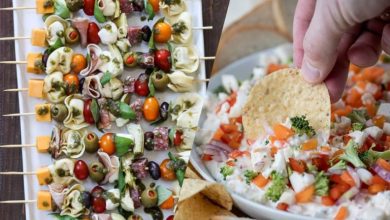 انواع چیدمان فینگر فود به شکل‌های خلاقانه